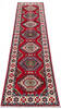 Kazak Red Runner Hand Knotted 26 X 100  Area Rug 700-145625 Thumb 1
