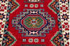 Kazak Red Runner Hand Knotted 26 X 100  Area Rug 700-145625 Thumb 3