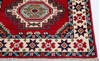 Kazak Red Runner Hand Knotted 26 X 100  Area Rug 700-145625 Thumb 5