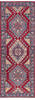 Kazak Red Runner Hand Knotted 21 X 60  Area Rug 700-145627 Thumb 0