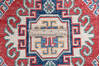 Kazak Multicolor Runner Hand Knotted 26 X 103  Area Rug 700-145628 Thumb 6