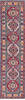 Kazak Multicolor Runner Hand Knotted 26 X 103  Area Rug 700-145628 Thumb 0