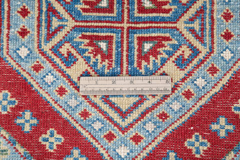Kazak Red Runner Hand Knotted 22 X 60 Area Rug 700-145629 Image 6