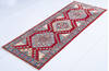 Kazak Red Runner Hand Knotted 22 X 60  Area Rug 700-145629 Thumb 2
