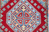 Kazak Red Runner Hand Knotted 22 X 60  Area Rug 700-145629 Thumb 4