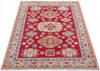 Kazak Red Hand Knotted 410 X 64 Area Rug 700-145633 Thumb 1