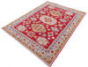 Kazak Red Hand Knotted 410 X 64 Area Rug 700-145633 Thumb 2
