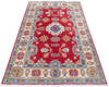 Kazak Red Hand Knotted 40 X 62  Area Rug 700-145635 Thumb 1