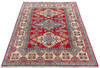 Kazak Red Hand Knotted 51 X 68  Area Rug 700-145637 Thumb 1