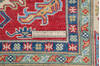 Kazak Red Hand Knotted 51 X 68 Area Rug 700-145637 Thumb 6