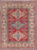Kazak Red Hand Knotted 51 X 68  Area Rug 700-145637 Thumb 0