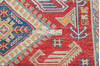 Kazak Red Hand Knotted 40 X 58  Area Rug 700-145644 Thumb 6
