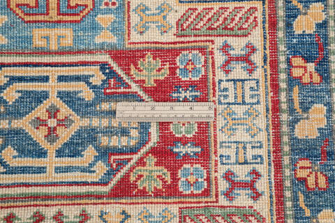 Kazak Red Hand Knotted 41 X 60 Area Rug 700-145645 Image 6