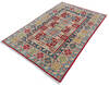 Kazak Red Hand Knotted 41 X 60 Area Rug 700-145645 Thumb 2