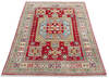 Kazak Red Hand Knotted 49 X 64  Area Rug 700-145647 Thumb 1