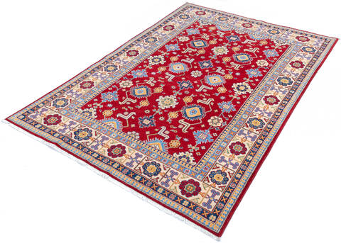 Kazak Red Hand Knotted 510 X 82 Area Rug 700-145648 Image 2