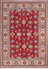 Kazak Red Hand Knotted 5'10" X 8'2"  Area Rug 700-145648