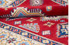Kazak Red Hand Knotted 51 X 68 Area Rug 700-145649 Thumb 5