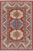 Kazak Red Hand Knotted 33 X 50  Area Rug 700-145654 Thumb 0