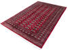 Bokhara Red Hand Knotted 69 X 911  Area Rug 700-145657 Thumb 2