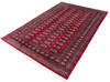 Bokhara Red Hand Knotted 69 X 911 Area Rug 700-145657 Thumb 2