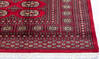 Bokhara Red Hand Knotted 69 X 911  Area Rug 700-145657 Thumb 4