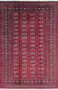 Bokhara Red Hand Knotted 69 X 911 Area Rug 700-145657 Thumb 0