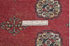 Bokhara Red Square Hand Knotted 80 X 84  Area Rug 700-145658 Thumb 6