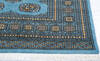Bokhara Blue Hand Knotted 82 X 104  Area Rug 700-145666 Thumb 4