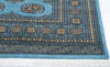 Bokhara Blue Hand Knotted 82 X 104 Area Rug 700-145666 Thumb 4