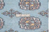 Bokhara Blue Hand Knotted 82 X 104 Area Rug 700-145666 Thumb 6