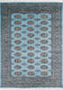 Bokhara Blue Hand Knotted 59 X 79  Area Rug 700-145670 Thumb 0