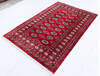 Bokhara Red Hand Knotted 40 X 60  Area Rug 700-145672 Thumb 2