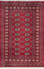 Bokhara Red Hand Knotted 40 X 60  Area Rug 700-145672 Thumb 0