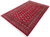 Bokhara Red Hand Knotted 52 X 80 Area Rug 700-145675 Thumb 2