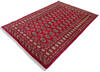 Bokhara Red Hand Knotted 51 X 75  Area Rug 700-145676 Thumb 2