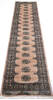 Bokhara Beige Runner Hand Knotted 27 X 106 Area Rug 700-145689 Thumb 1