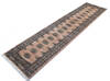 Bokhara Beige Runner Hand Knotted 27 X 106 Area Rug 700-145689 Thumb 2
