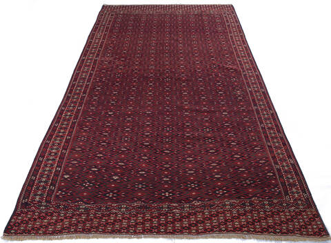 Kilim Red Runner Hand Knotted 67 X 122 Area Rug 700-145693 Image 1