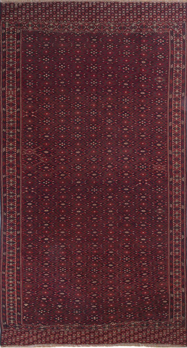 Kilim Red Runner Hand Knotted 67 X 122 Area Rug 700-145693 Image 0