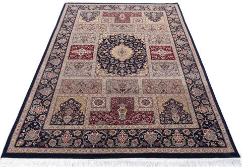 Pak-Persian Black Hand Knotted 61 X 92 Area Rug 700-145695 Image 1