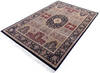 Pak-Persian Black Hand Knotted 61 X 92  Area Rug 700-145695 Thumb 2