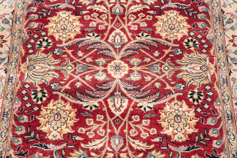 Pak-Persian Red Runner Hand Knotted 27 X 126 Area Rug 700-145697 Image 3