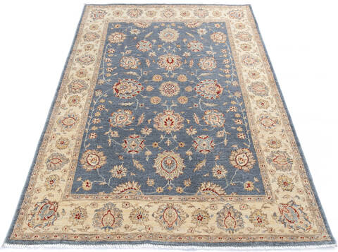 Chobi Grey Hand Knotted 53 X 79 Area Rug 700-145699 Image 1