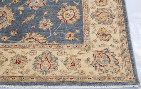Chobi Grey Hand Knotted 53 X 79 Area Rug 700-145699 Image 4