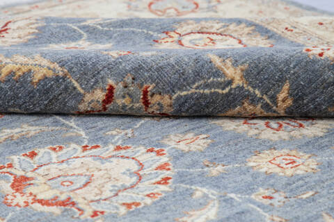 Chobi Grey Hand Knotted 53 X 79 Area Rug 700-145699 Image 5