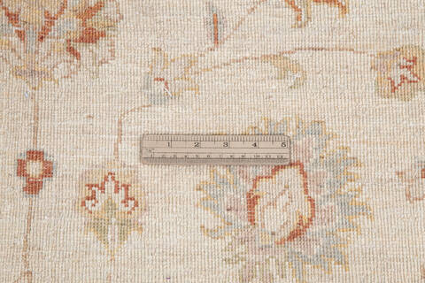 Chobi Beige Hand Knotted 310 X 60 Area Rug 700-145701 Image 6
