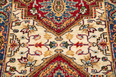 Chobi Red Runner Hand Knotted 28 X 99 Area Rug 700-145707 Image 4