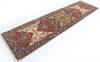 Chobi Red Runner Hand Knotted 28 X 99 Area Rug 700-145707 Thumb 2