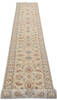 Chobi Beige Runner Hand Knotted 26 X 145  Area Rug 700-145708 Thumb 1